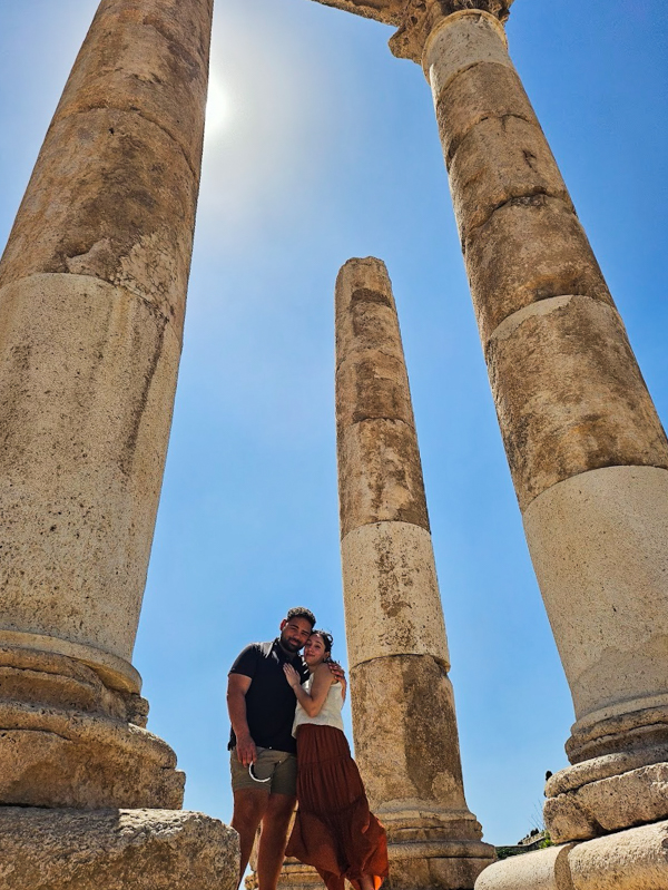 visiting the temple of Hercules
